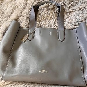 Coach Factory Tote Bag pale blue